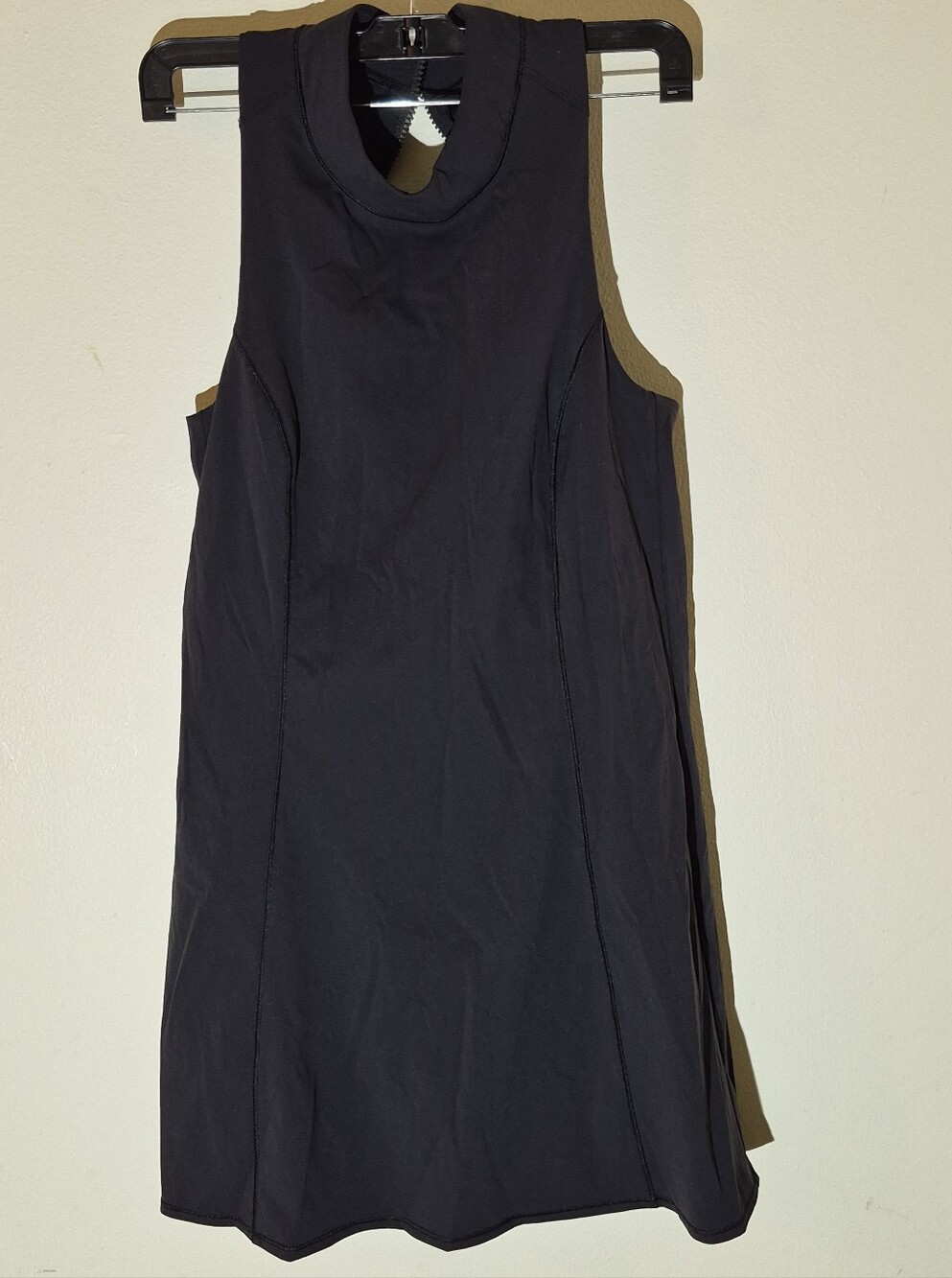 Outdoor Voices Women’s Black Zoom Bloom Sleeveless Tennis Dress Size M